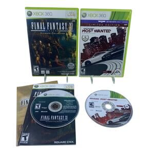 Final Fantasy XI & Need for Speed Most Wanted Limited Edition Xbox 360 Tested